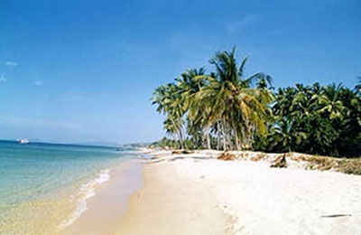 A beach on Phu Quoc island